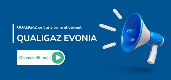 QUALIGAZ se transforme et devient QUALIGAZ EVONIA